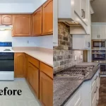 70s Kitchen Remodel Before and After