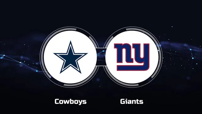 Cowboys vs. Giants live