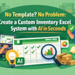 Need AI Tool for Create Excel Sheet Data for Inventory
