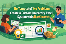 Need AI Tool for Create Excel Sheet Data for Inventory