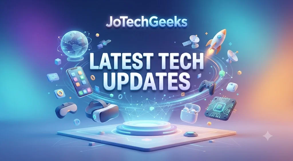 Newest Tech Updates JotechGeeks